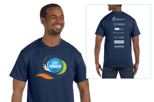 Official Step Forward 2021 Global Virtual Walk-Run-Ride T-Shirt